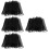 4Pièces Filet Polyester Noir Pour Bouquet Élégant 8