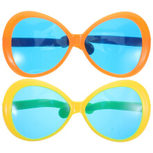 8Pcs Novelty Jumbo Plastic Party Glasses Assorted Eyewear