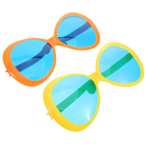 8Pcs Novelty Jumbo Plastic Party Glasses Assorted Eyewear 1