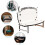 5Pièces Blanks Sublimation Chaise Bois Pour Déco DIY 10