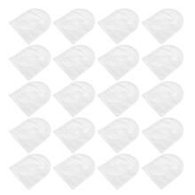 125Pièces Protège Langue Plastique Jetable Transparent Anti- Amer