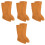 4Paires Costume Coton Clair Respirantes 5
