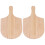 2Pièces À Bois Beige Pour Service 4