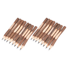 12Pièces Crayons Bois Solides Pin Pour École Et Loisirs Maison