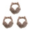 3Pièces Cache-Oreilles Unisexe Hiver 9