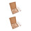 2Ensembles Accessoires Macramé Bois Marron Surface Lisse Pour Décor 6