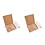 2Ensembles Accessoires Macramé Bois Marron Surface Lisse Pour Décor 8
