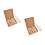 2Ensembles Accessoires Macramé Bois Marron Surface Lisse Pour Décor 7