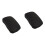 2Pièces Coussin Selle Noir Accessoire Vintage Confortable 6