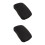 2Pièces Coussin Selle Noir Accessoire Vintage Confortable 7
