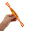4Pièces Bandes Réfléchissantes Orange Pour Route 4