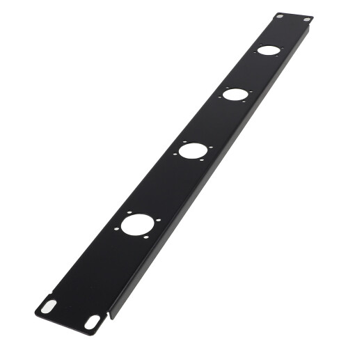 2Pièces Patch Xlr En Acier Noir Pour Rangement Câbles Et Audio 2