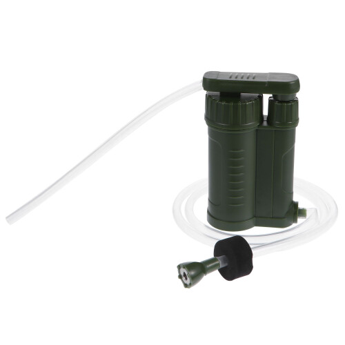2Pièces Purificateur D'eau Camping Vert ABS Fiable
