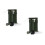 2Pièces Purificateur D'eau Camping Vert ABS Fiable 5