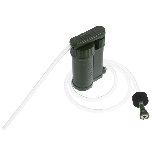 2Pièces Purificateur D'eau Camping Vert ABS Fiable 1