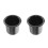 2Pièces Support De Noir Acier Inoxydable Pour 5