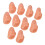 20Pcs Manicure Training Hand Beige Reusable Practice Fingers for Nails 1