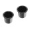 2Pièces Support De Noir Acier Inoxydable Pour 8