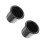 2Pièces Support De Noir Acier Inoxydable Pour 6