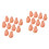 20Pcs Manicure Training Hand Beige Reusable Practice Fingers for Nails 4