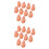 20Pcs Manicure Training Hand Beige Reusable Practice Fingers for Nails 5