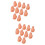 20Pcs Manicure Training Hand Beige Reusable Practice Fingers for Nails 7