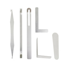 2Sets Premium Silver Saxophone Repair Tools Kit Corrosion-Resistant