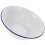 3Pcs Vintage White Enamel Round Pie Plates for Baking and Storage 1