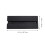 4Pcs Black Plastic Wine Glass Holder Upside Down Hanging Cup Rack 11