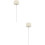 2Pcs White Drum Pedal Replace Hammer Durable Instrument Supplies 8