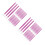 200Pcs Professional Nail Grooming Tool Blue Rubber Tip Manicure Stick 8