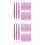 200Pcs Professional Nail Grooming Tool Blue Rubber Tip Manicure Stick 4