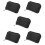 5Pcs Black Portable Diabetes Bag Organizer Storage Case 10