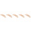 5Pcs Wood Weaving Shuttle Durable Knitting Accessory Chocolate Finish 11