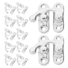 80Pcs Multi Color Iron Vintage Lock Latch for Small Box and Cabinets