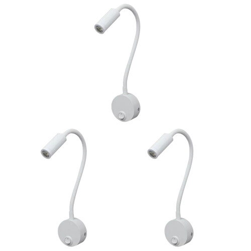 6Pcs Bedroom Desk Lamp White LED Work Light Eye Friendly 1
