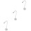 6Pcs Bedroom Desk Lamp White LED Work Light Eye Friendly 5