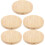 5Pcs Round Wood Lamp Base for LED Light Display Table Stand 7
