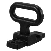 2Pcs Black Steel Fold-Up Truck Steps with Safety Grip