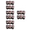 8Pcs Lightweight Candy Tin Boxes Multi-Color Decorative Cookie Storage 4