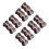 8Pcs Lightweight Candy Tin Boxes Multi-Color Decorative Cookie Storage 6