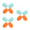 6Pairs Silicone Drumstick Mute Caps Protective Tips for Drumsticks 9