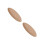 2Pcs Durable Khaki Oval Pottery Molds Clay Tools for Artists 7