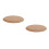 2Pcs Durable Khaki Oval Pottery Molds Clay Tools for Artists 9