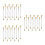 30Pcs Lighter Screw Spring Base Plate Repair Kit Durable 9