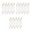 30Pcs Lighter Screw Spring Base Plate Repair Kit Durable 4