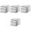 4Pcs Silver Stainless Steel Handrail End Caps with Easy Installation 5