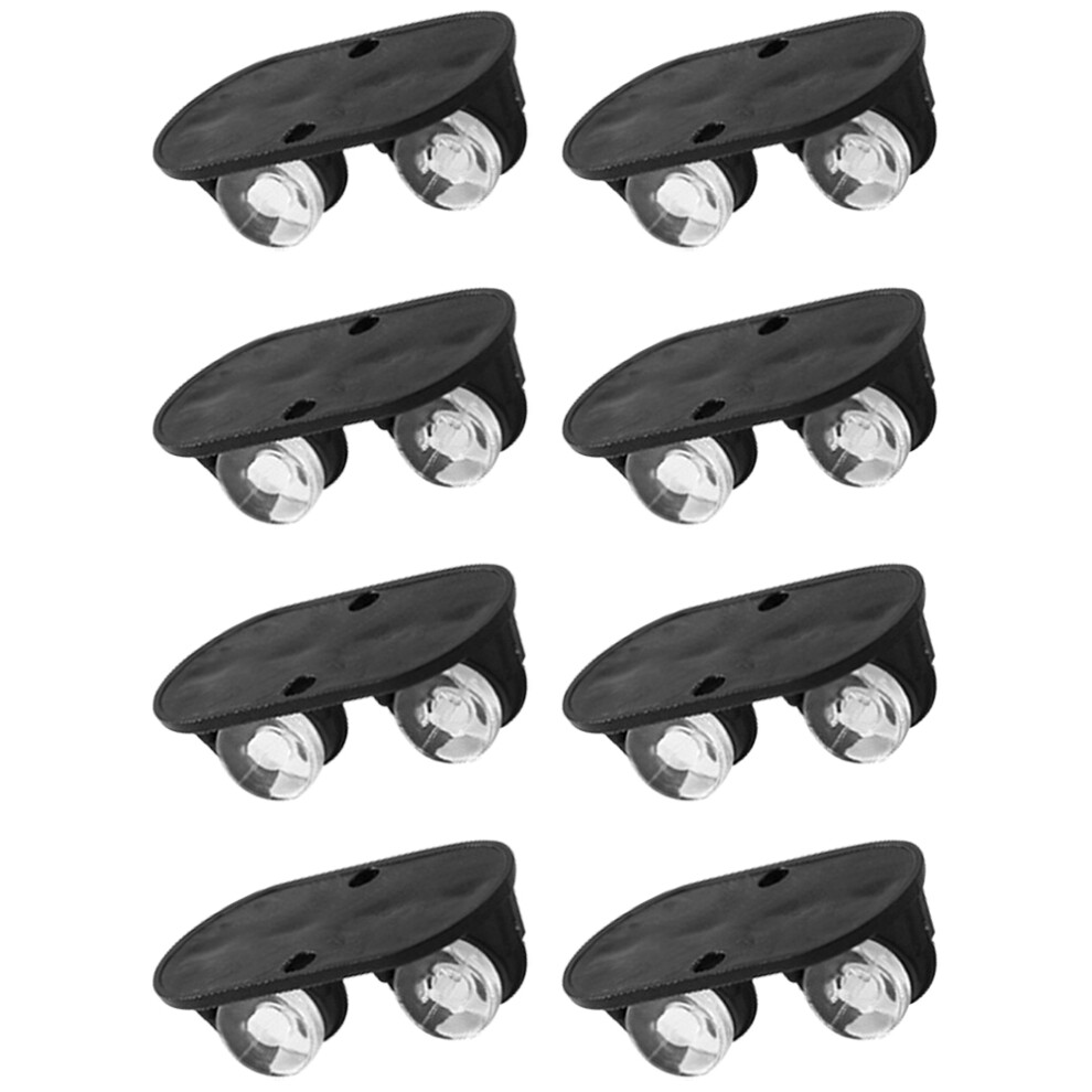 32Pcs Black Storage Box Casters Non Swivel Self Adhesive Wheels 3602381567041