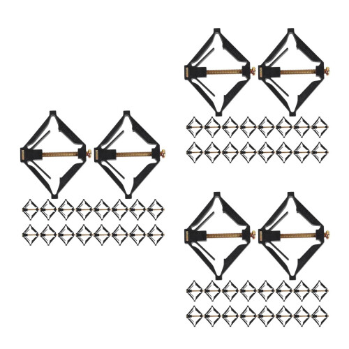 120Pcs Black Plastic Switch Box Repair Kit for Home and Office Use 2