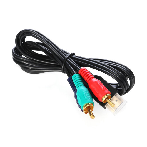 2Pcs Heavy-Duty 1080P Hdtv Convert Cable with Quad-Layer Shielding 1